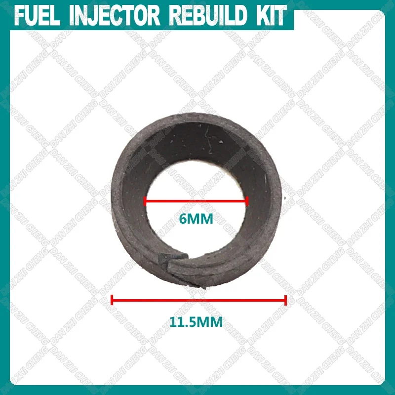 500pieces Fuel injector Plastic Washer Gasket repair kit 11.5*3.1mm for Honda 15-19 1.5L KA6MT KACVT 16010-5R1-305 16010-5PA-306