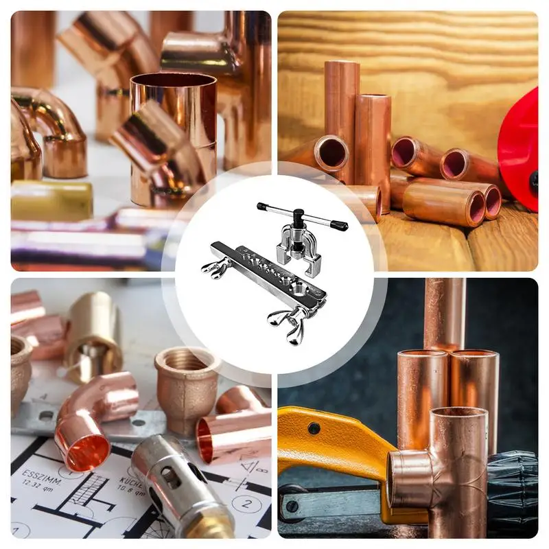 Copper Tube Expander Manual Swaging Hand Tool Multifunctional Copper Tubing Tool Copper Pipe Swaging Tool For Repair