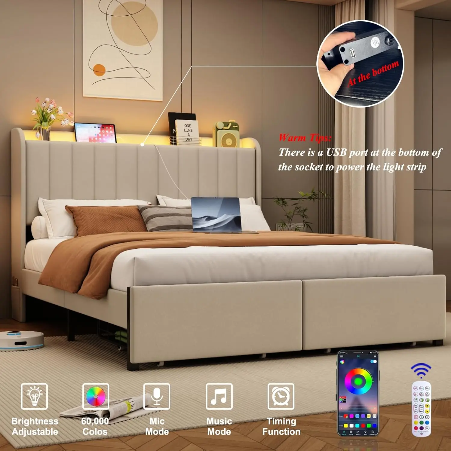 Thumbnail 4 - #15 Compare Upholstered Headboards Before You Buy