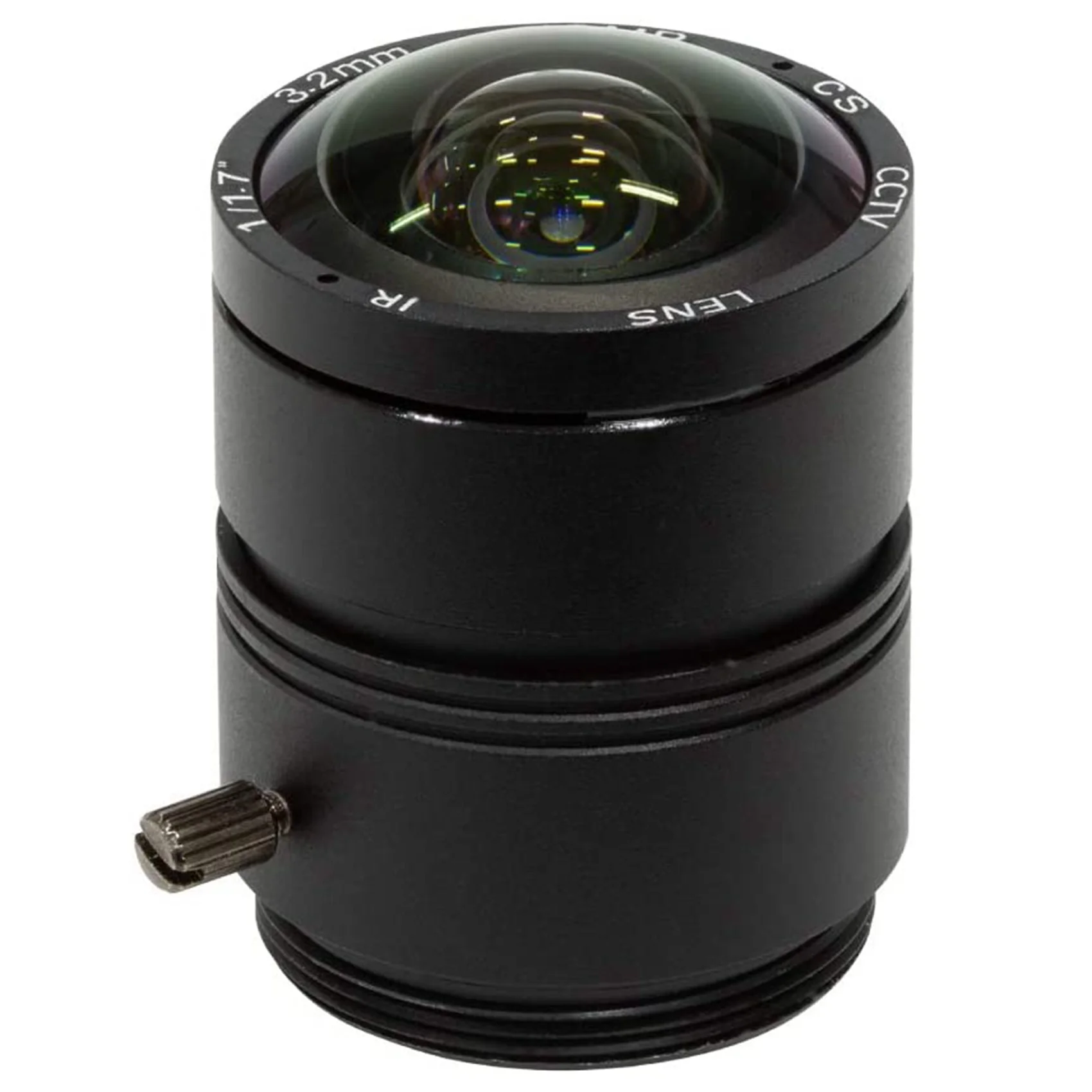 HOT!! 120 Degree Ultra Wide Angle CS Lens for Raspberry Pi HQ Camera, 3.2mm Focal Length with Manual Focus