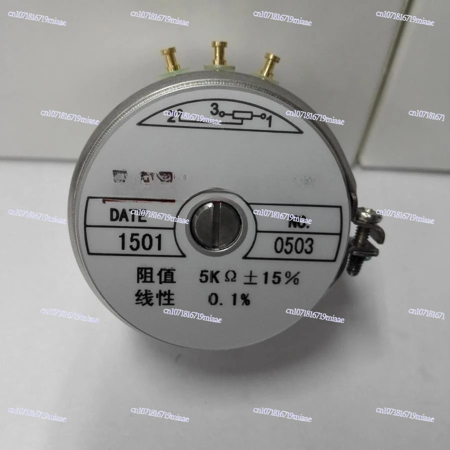 

360-degree Infinite Rotation in A Single Lap，1Pcs Precision Conductive Plastic Potentiometer WDD32Z-3 1KΩ 2KΩ 5KΩ 10KΩ，