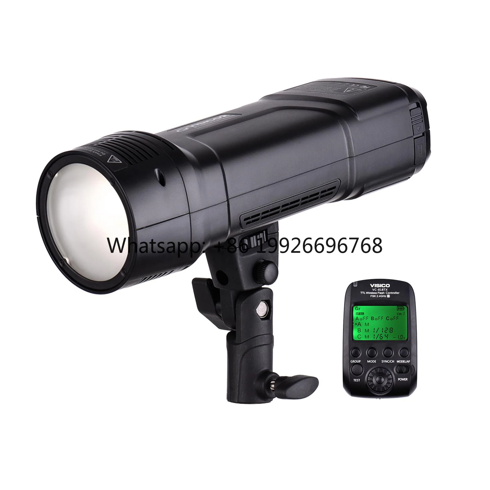 

200 Вт Высокоскоростная синхронизация TTL Портативная карманная вспышка Портретное местоположение продукта Коммерческая батарея Фотография Открытый фонарик