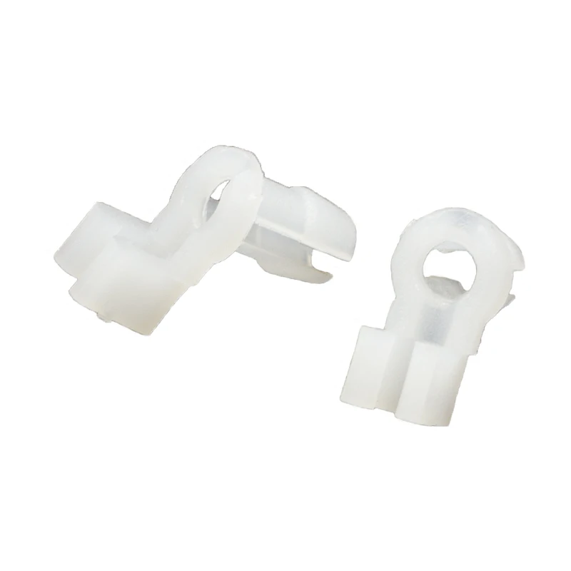 30 PCS Auto Plastic Door Lock Rod Clip Fixeding Side Fastener Clips White Car Fitting