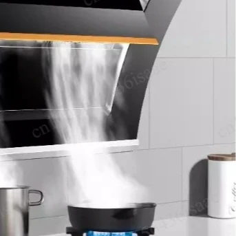 Small Side Suction Cooker Hood, Dual Motor Ventilator for Home & Rental Rooms