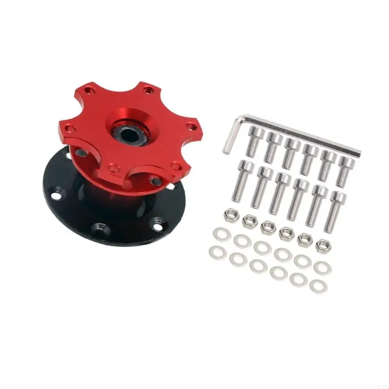 M76E Vehicle Alloy Racing Steering Wheel Coupler Quick Detach No Tool Required