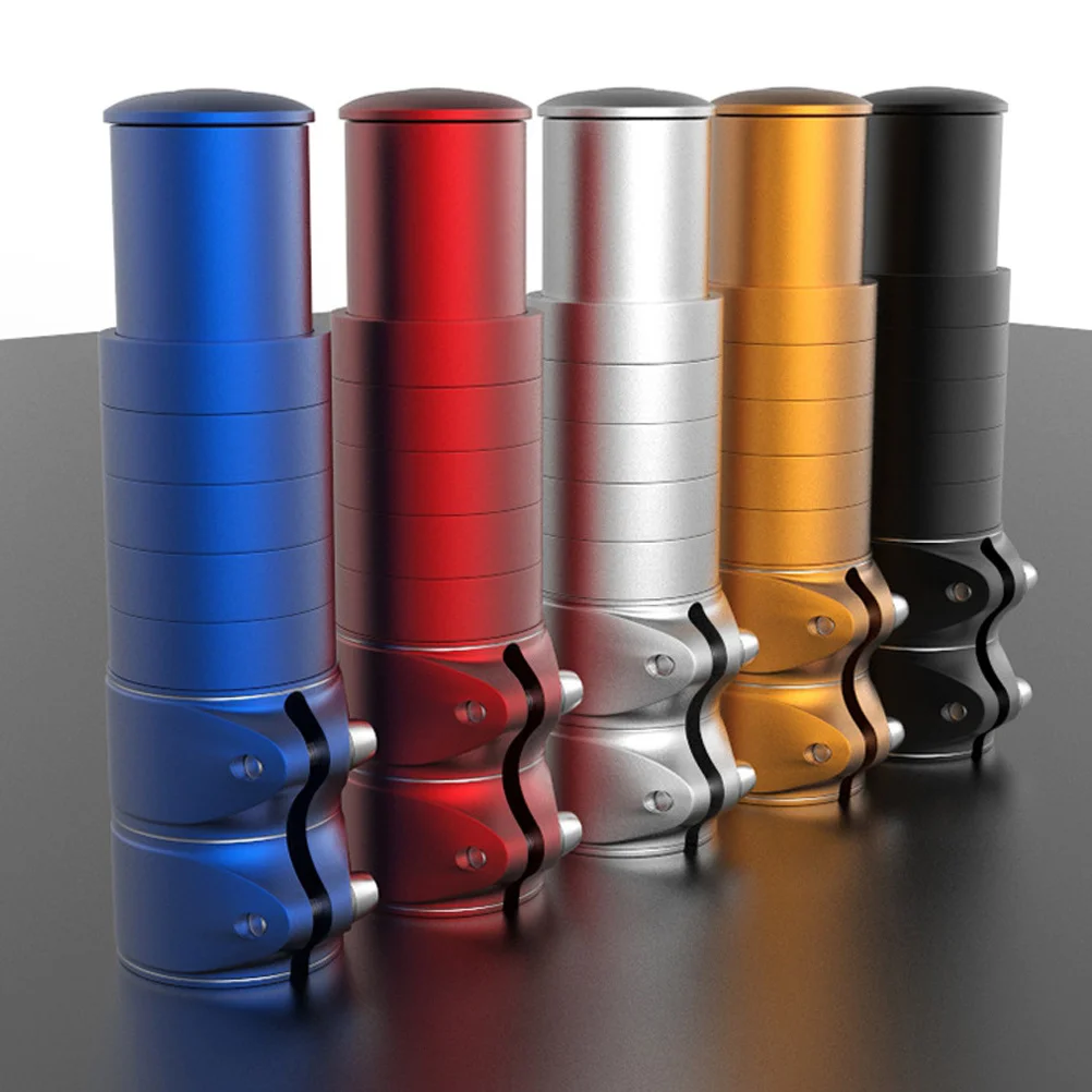 

Bike Stem Extender 30Mm Black Aluminium Alloy Handlebar Stem Raiser Easy Install Stable Screw Fixation for Outdoor Adventure