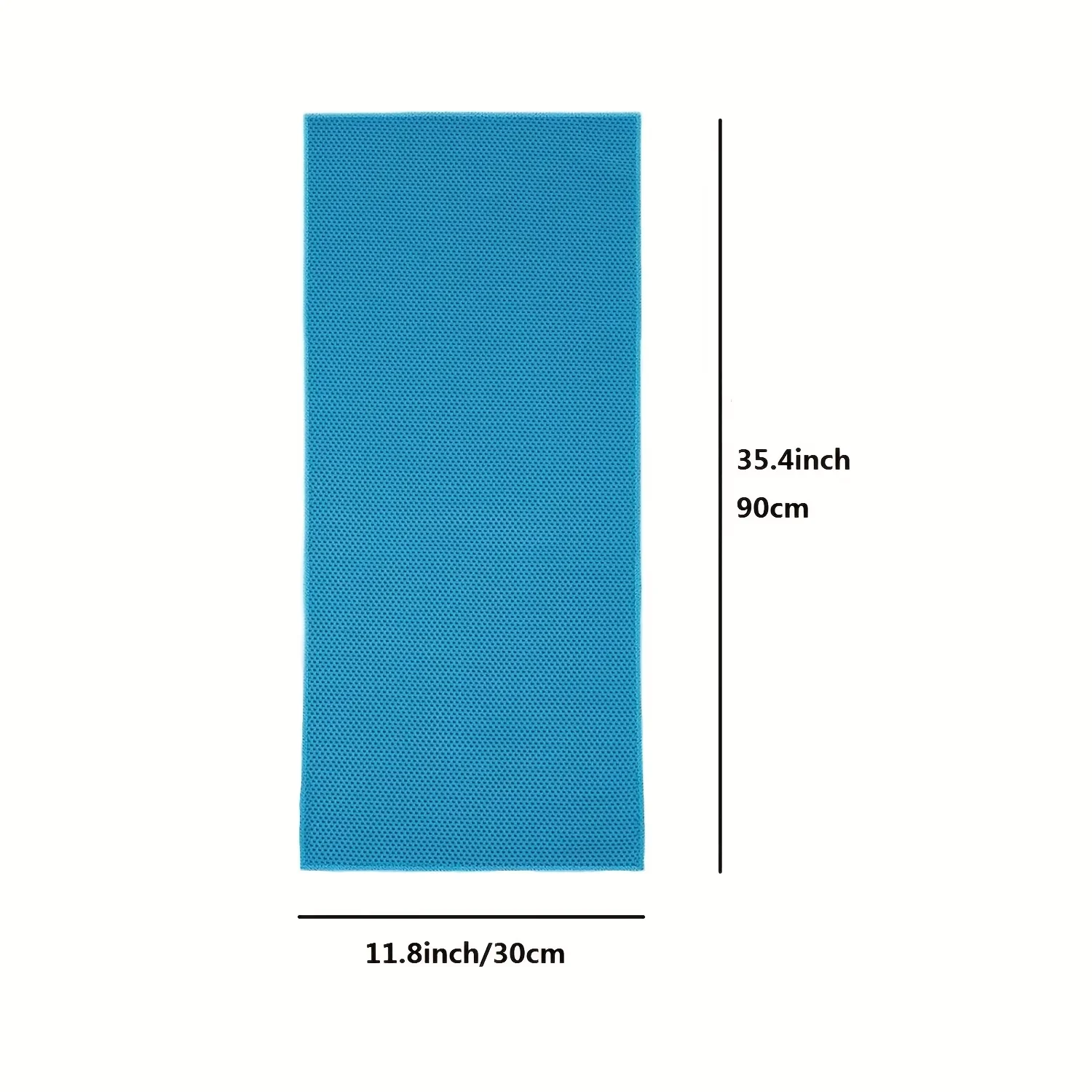 4PCS Cooling Towels 35.4x11.8 Inches - Soft Breathable Sports Towel, Ideal for Outdoor, Gym, Yoga, Camping, Fitness & Running