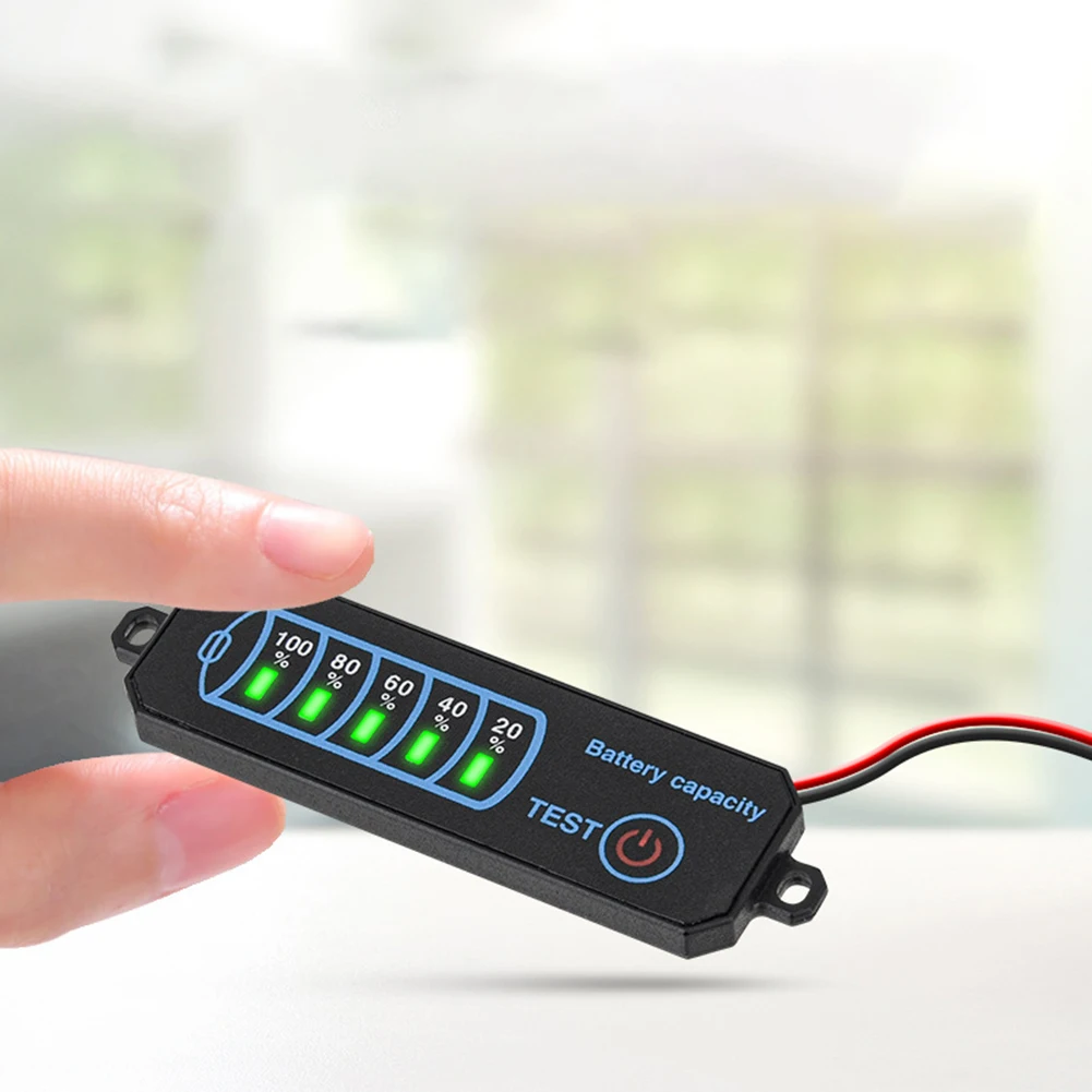Battery Capacity Display Board with LED Indicators for DC 5 30V Compatible Batteries and Accurate Battery Level Detection