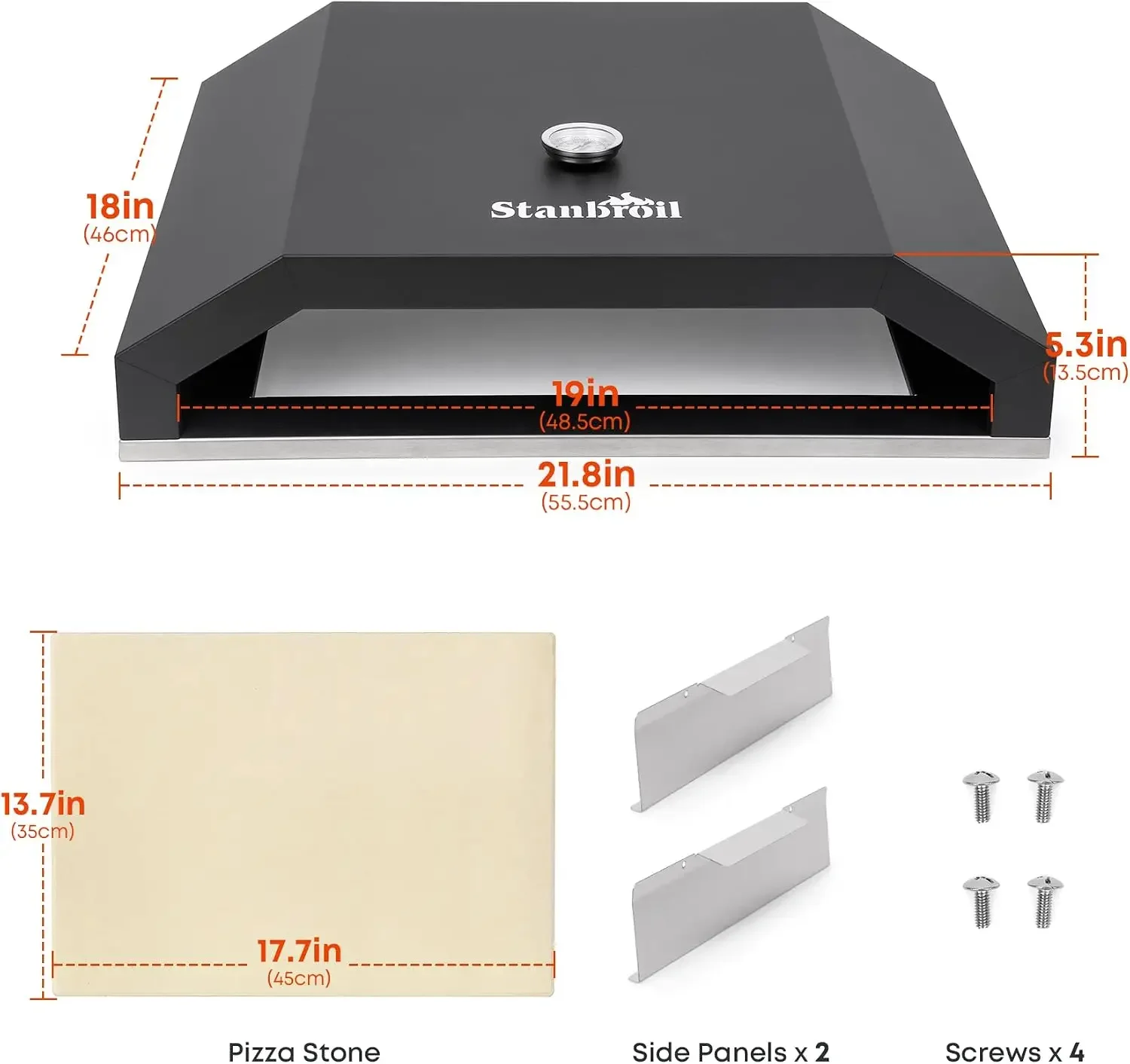 Pizza Oven for Blackstone 36