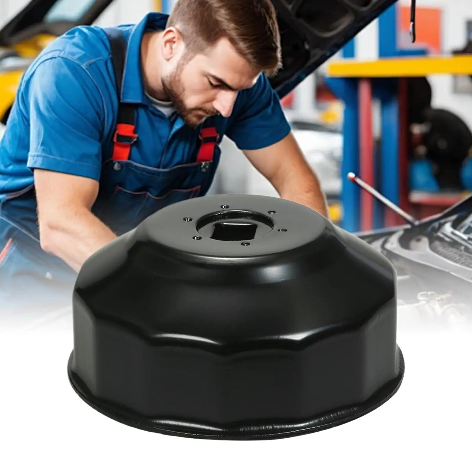Oil Filter Socket Wrench Housing Cap Socket Remover Oil Wrench Tool For Car Truck Motorcycle Engine Garage Workshop