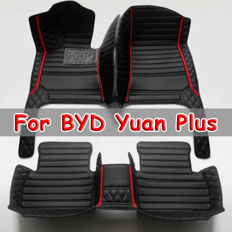 

Коврик для заднего багажника BYD Yuan Plus Atto 3 2021 ~ 2023, автомобильные Нескользящие коврики, автомобильный коврик, автомобильные коврики, аксессуары для автомобиля