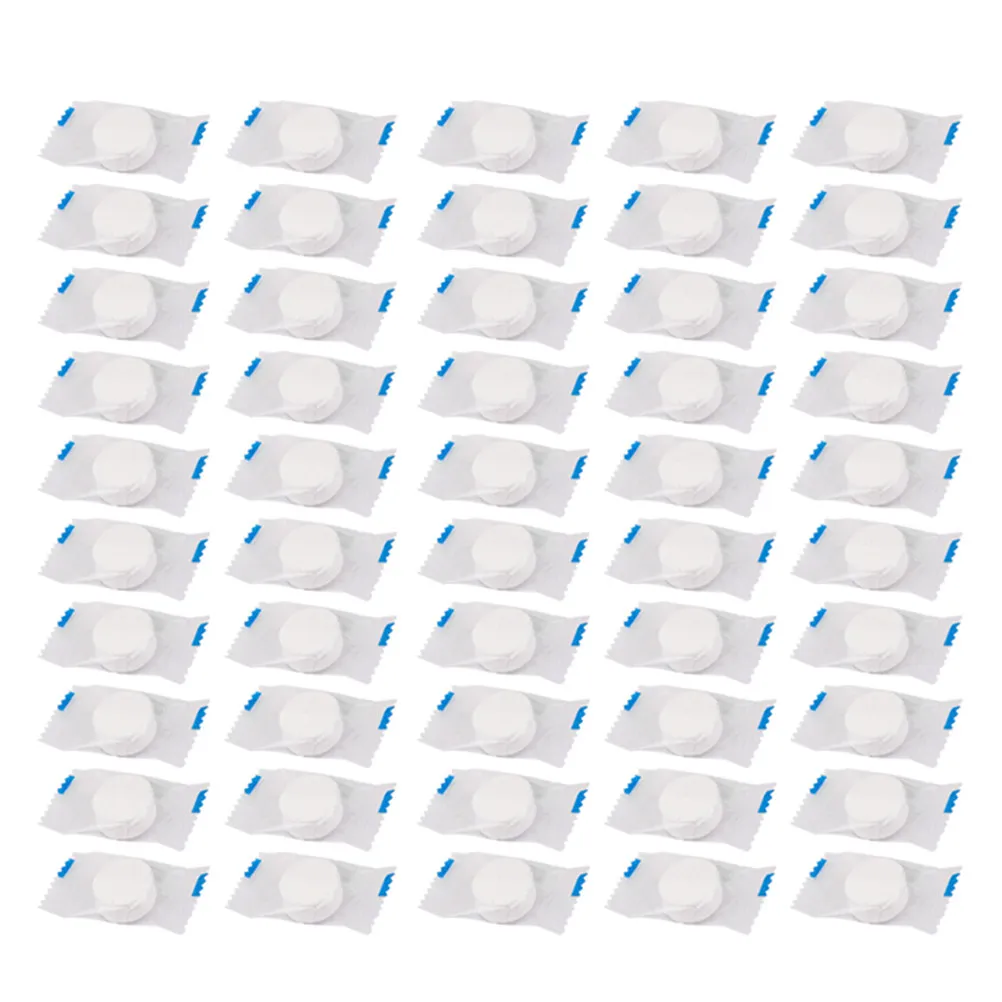 100Pcs Premium Disposable Compressed Towel Soft Expansible Facial for Travel Camping Hiking Makeup Removal