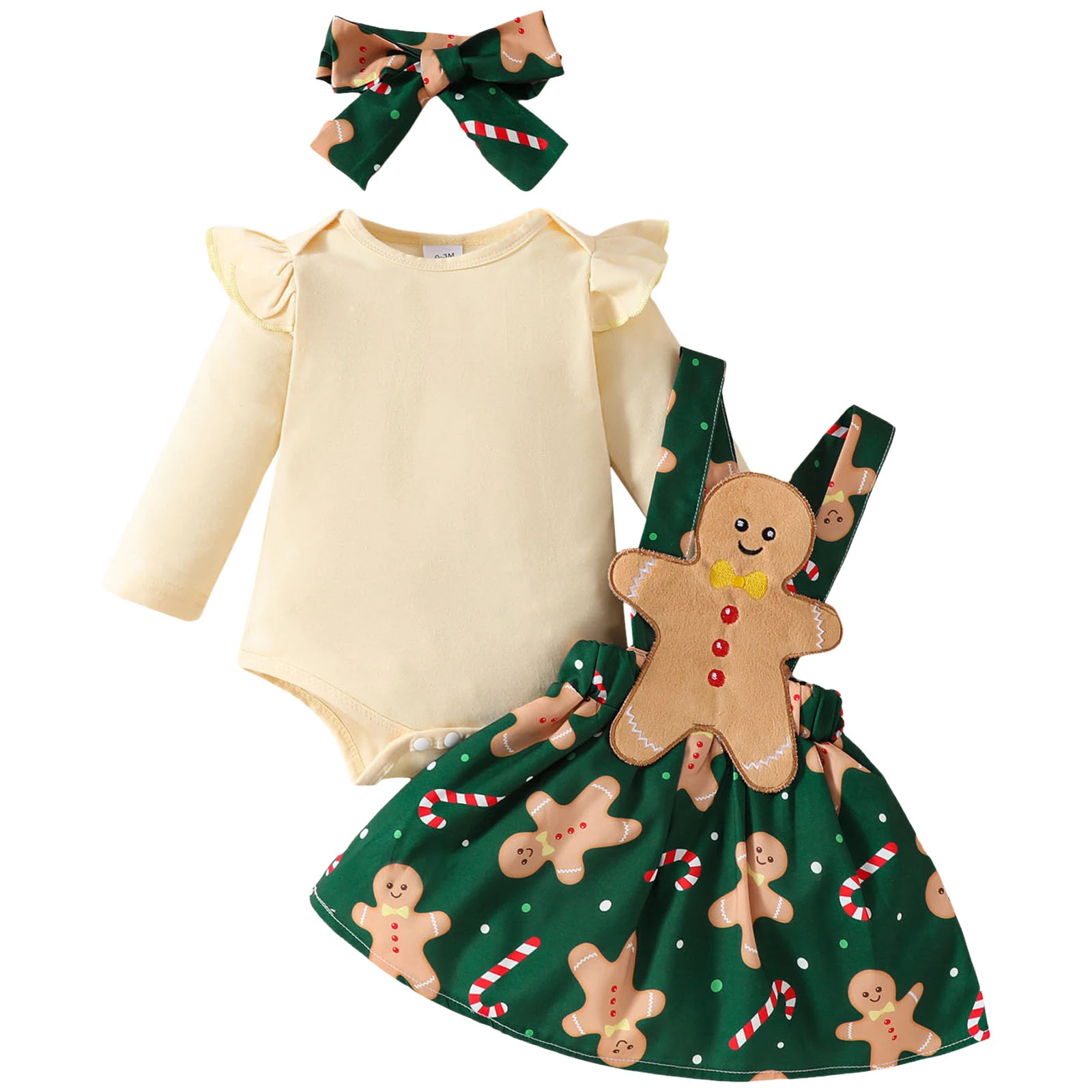 

Baby Girl Clothes 6-12 Months My First Christmas Baby Girl Outfit Newborn Romper Skirts Set Fall Baby Blanket Headband Set