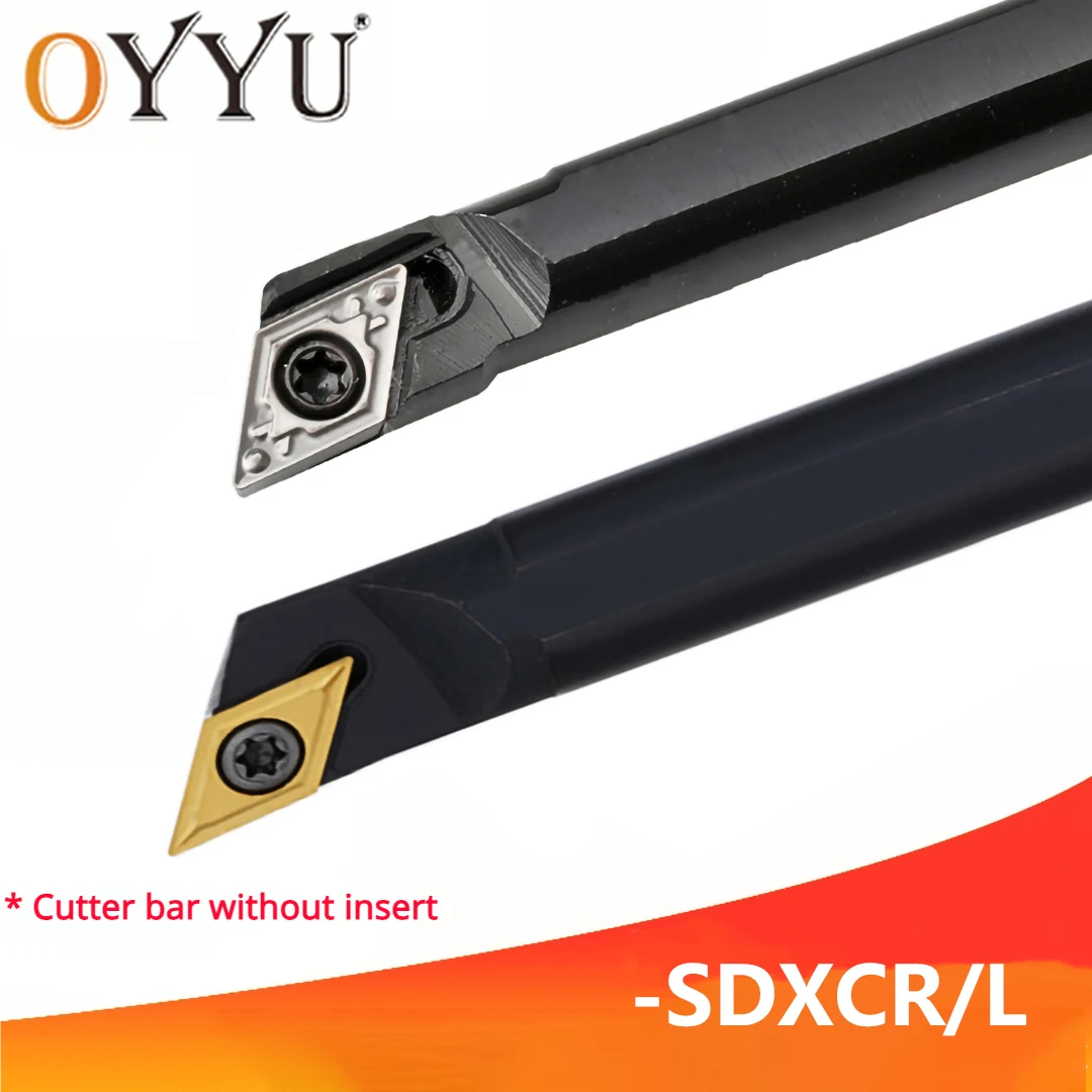 

OYYU S08K S10K S12M S16Q S20R S25S SDXCR07 SDXCR11 SDXCL11 Держатель внутреннего инструмента Хвостовик ЧПУ SDXCR SDXCL Расточная оправка S08K-SDXCR07