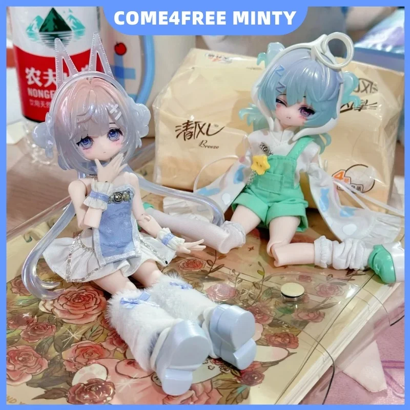 

Come4free Minty V3 Fortune Sign Serie Blind Box 1/8 Bjd Action Figure Movable Joint Doll Collectible Girl Birthday Surprise Gift