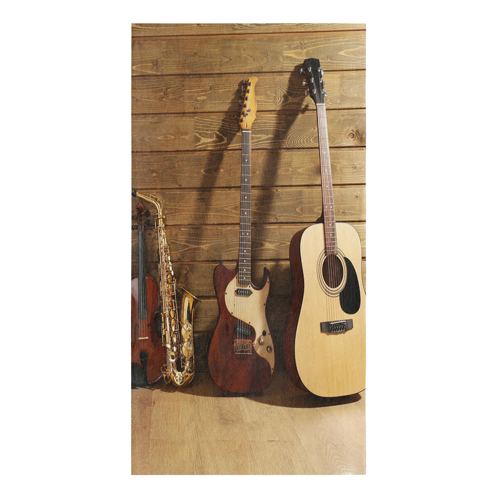 Guitar Musical Instrument Strings Wall Kitchen Towels Household Kitchen Tools Accessories Microfiber Wiping Towel Cleaning Cloth