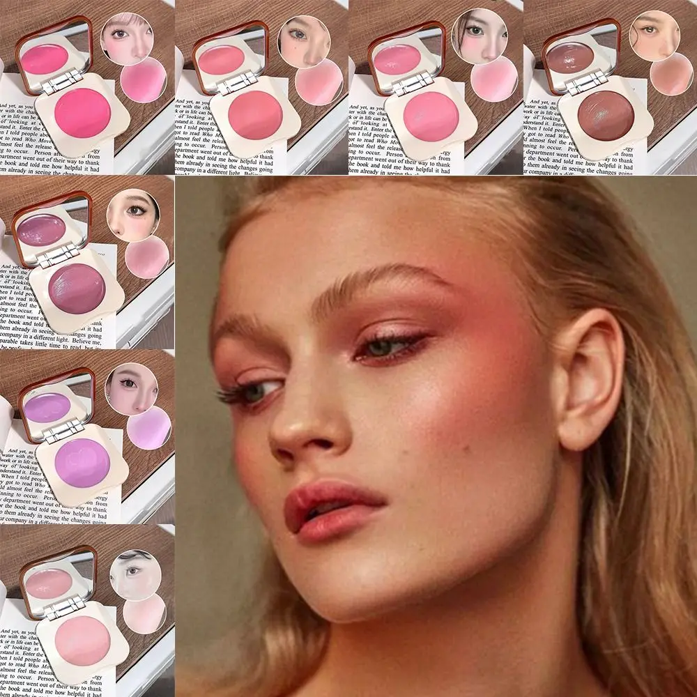 Fard monocromatico naturale Crema opaca idratante Color espandibile Fard Texture fine Illuminante Trucco viso Trucco quotidiano