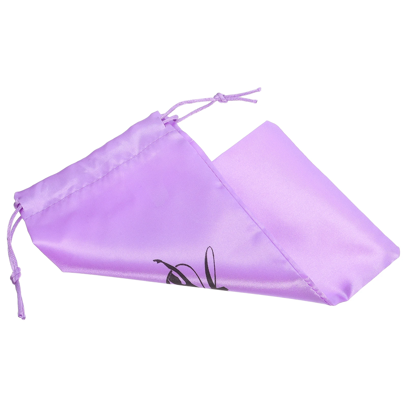

1Pair Drawstring Dance Shoe Bag Satin Large Capacity Organizer Pouch for Girls Ballet Shoes Competitions Portable