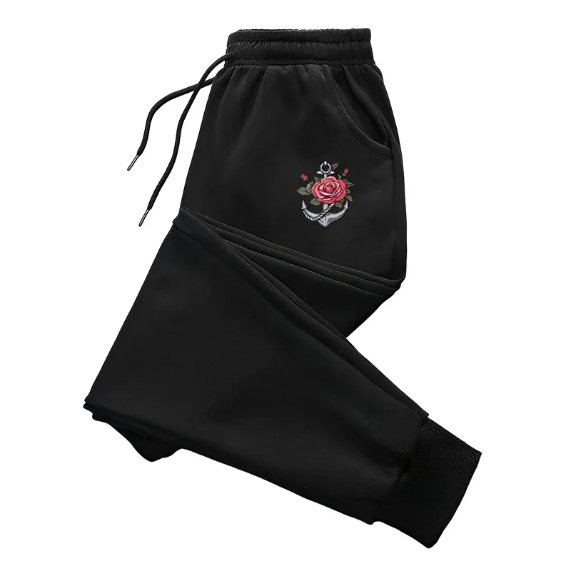 

Mens Sweatpants Retro Pattern Printing Trousers Gym Sports Jogging Pants Outdoors Daily Casual Man Pants Versatile Streetwear