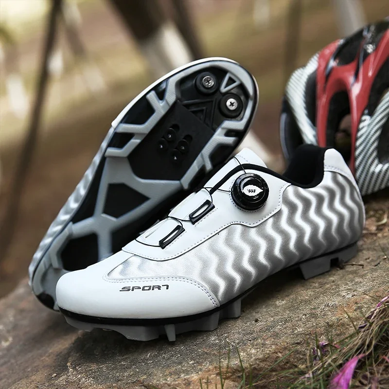 Hniadia Mountain Bike Cycling Shoes Cleats SPD Lock Pedal Racing High-quality Bicycle Shoes