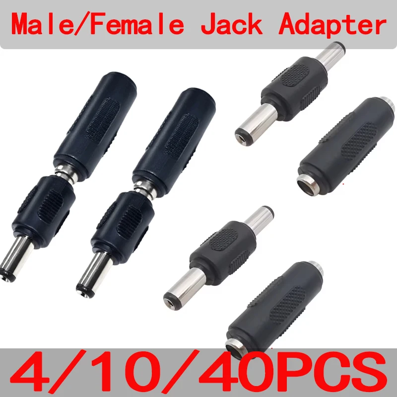 

4/20/40PCS 12V/24V DC Power Connector Adapter for CCTV Camera & LED Strip (5.5x2.1mm)