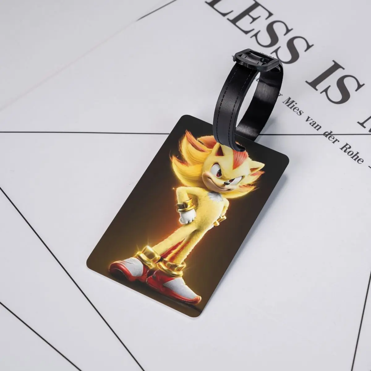 

Super Shadow Luggage Tags Suitcase Accessories Travel Baggage Boarding Tag Label Holder ID Name Address