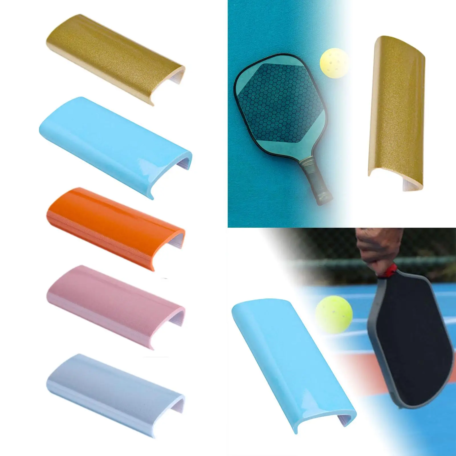 Pickleball Paddle Buckle Snap Fastener Weights Clip Racket for Beginners Easy Attachment And Removal
