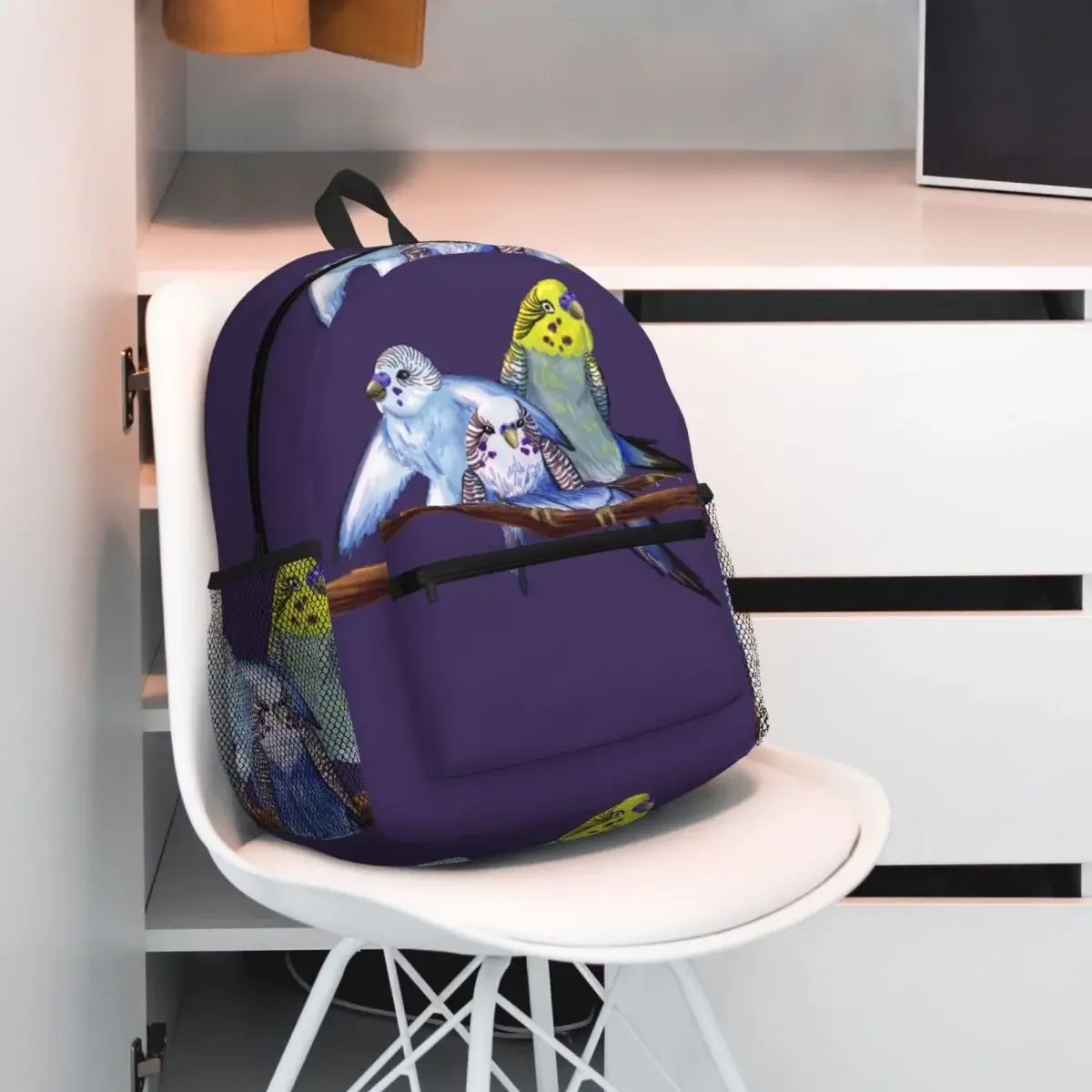 Zaino Budgie Boy Band Zaino per bambini di grande capacità Borsa da scuola Borse a tracolla per uomo donna