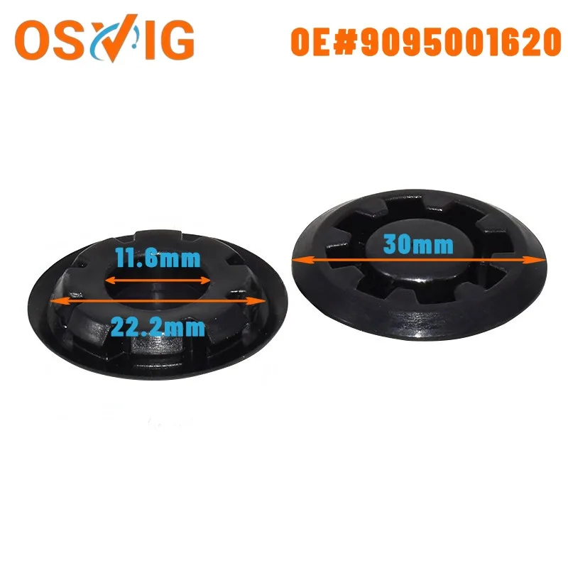 

4 шт. 9095001620 зажимы для заглушек передней двери для Toyota RAV4, Camry, Corolla, Highlander и других моделей