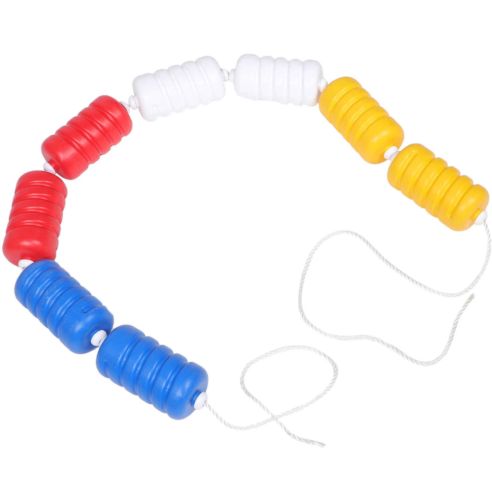 

Swimming Pool Supplies 9cm Plastic Spiral Hexagonal Floating Balls Durable Safe Practical Different Zones Section Marker
