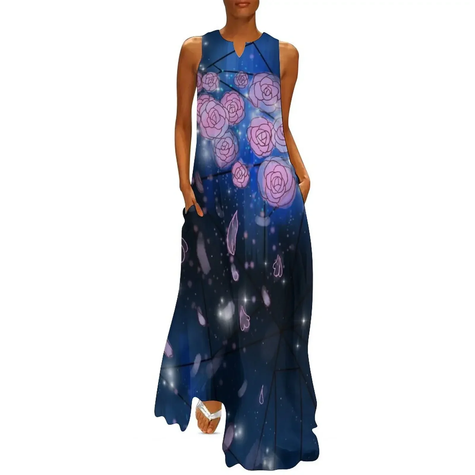 

Broken Glass Roses Long Dress women clothes dress for summer summer summer 2025