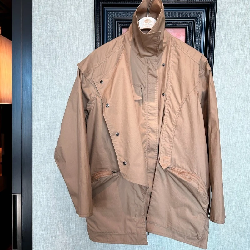 3D Tailored Heavy-duty Workwear Trench Coat