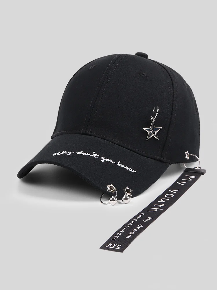 black-baseball-cap-unisex-street-style-summer-sun-protection-duckbill-cap-student-couple-hat-zd-brand-cotton-material