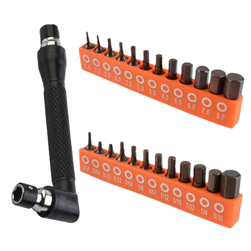 Alloy Steel Magnetic 1/4in Hex Bit Holder Kit For Precision Work Where Compact Size And Reliable Bit Retention Are Essential