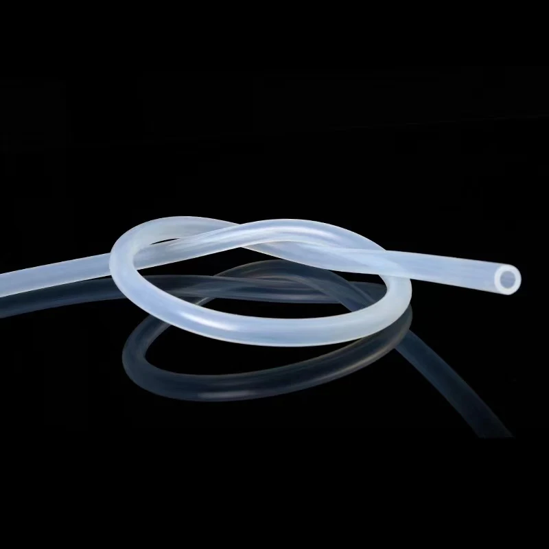 1M / 5M 10M Food Grade Clear Transparent Silicone Rubber Hose 4 5 6 7 8 9 10 11 12 14 16 mm Out Diameter Flexible Silicone Tube