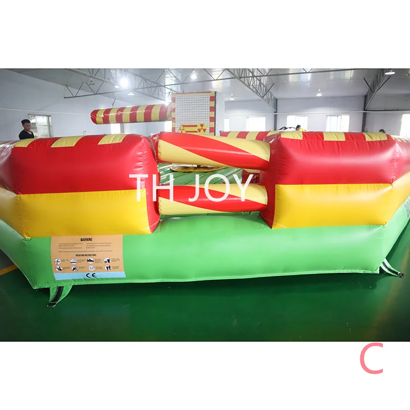 7m diameter inflatable wipeout game, commercial inflatable toxic meltdown sport game