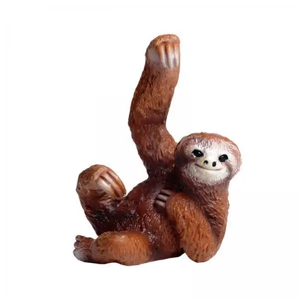 Realistic Chimpanzee Figurine ABS Animal Model Sculpture Educational Toys for Home Decoration