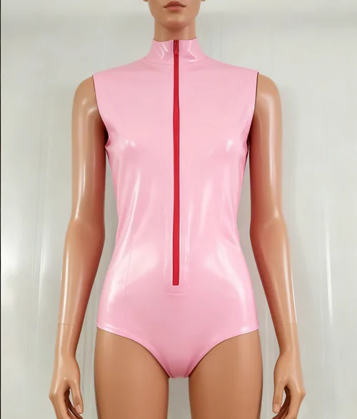 

Latex Rubber Catsuit Masquerade Handmade Custom Cosplay Suit Fashion Party sexy swimsuit