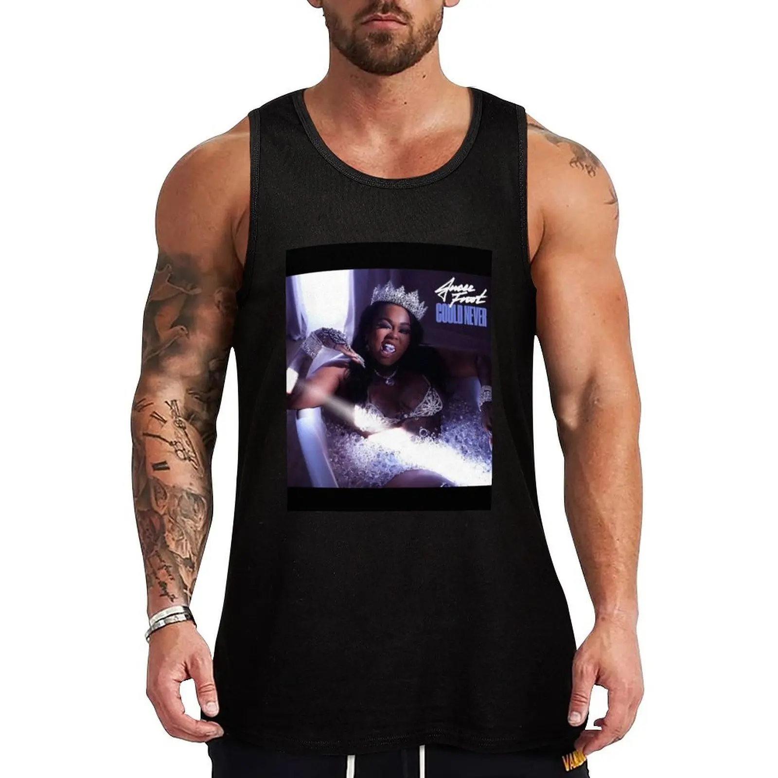 

Jucee Froot merch Tank Top Men sleeveless tee gym top Men's cotton t-shirt man sexycostume