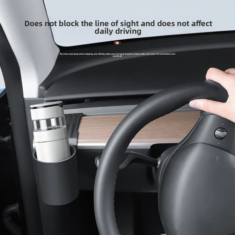 Suitable for the updated version of Tesla's cup holderModelY/3Dashboard storage cup holder
