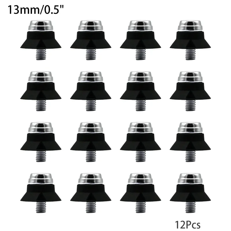 AED2-12 PCS Canudo de substituição para bota de futebol com pontas para botas de futebol com rosca M5