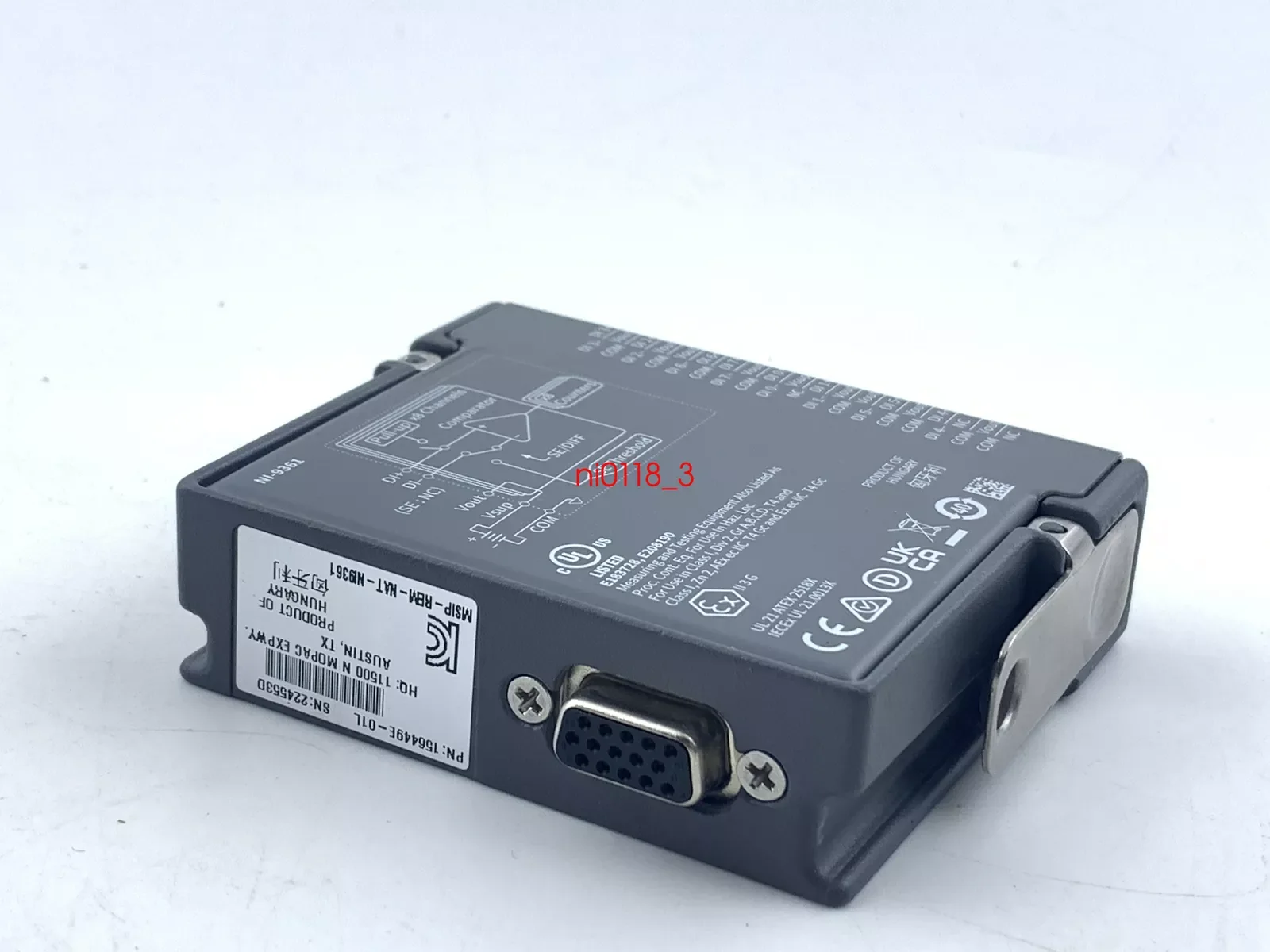 The second-hand national instrument NI-9361 has undergone comprehensive testing