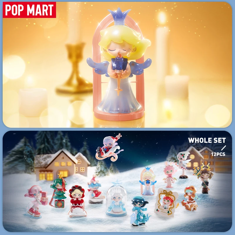 POP MART AZURA Warm Christmas Series Figures 1PC/12PCS Blind Box POPMART