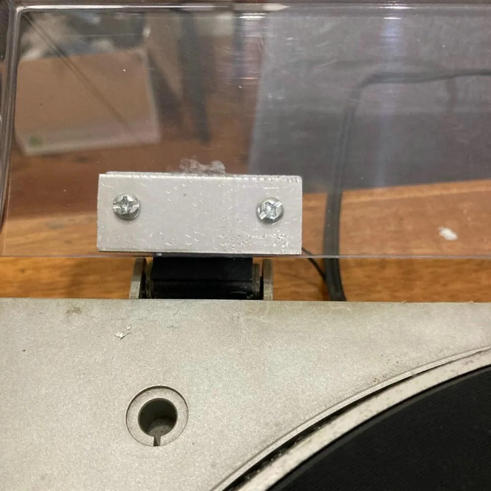 

Aluminum Dust Cover Hinge Assembly Compatible with For Technics SL D2 SL 3200 B2 Turntables for Long-Term Reliability