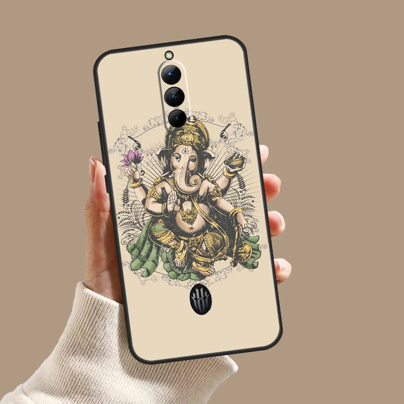 Lord Ganesha Case For ZTE Nubia Red Magic 9 Pro 8 8S Pro Plus RedMagic 6S 7S 6 7 Pro 6R 5S 5G Back Cover