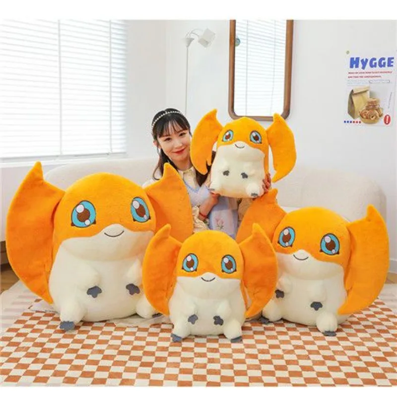 Digimon Patamon Plush Toy Cute Cartoon Elf Stuffed Animal Super Soft Kawaii Anime Peripheral Perfect Birthday Gift for friend view 3