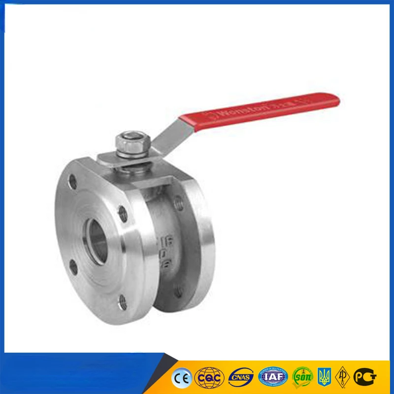 Stainless Steel Polished Mini Female Thread Blue Handle For Water Oil And Gas Ball Valves