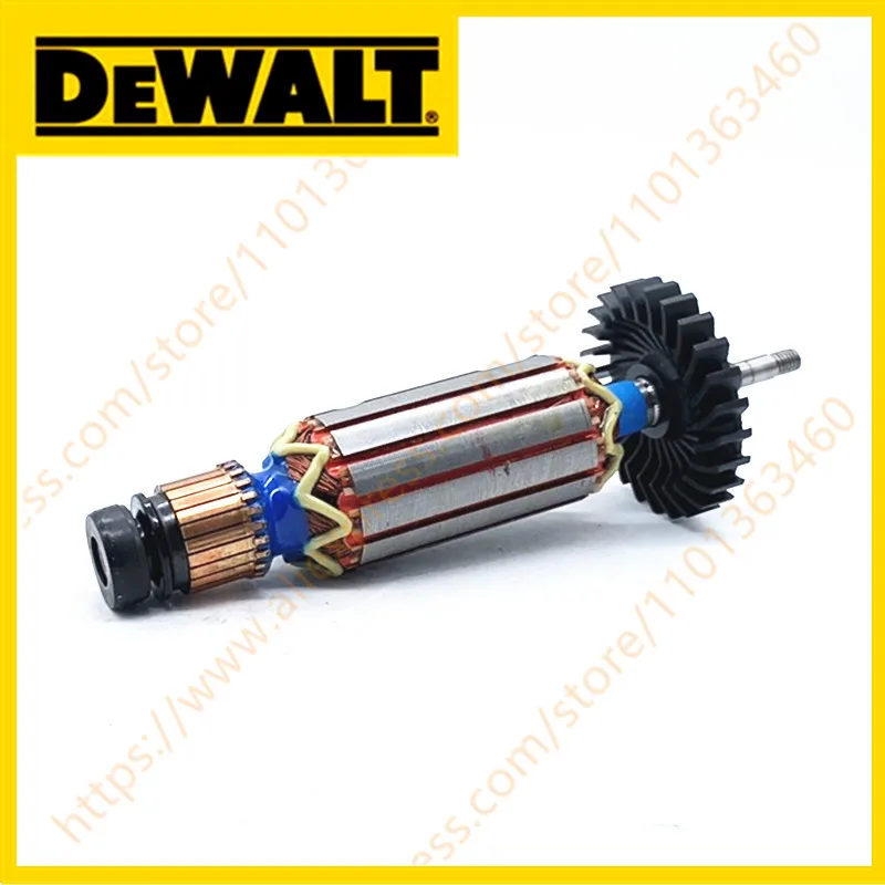 220-230V ARMATURE Rotor for DeWALT DWE4120 DWE4121 DWE4150 DWE4151 NA185828