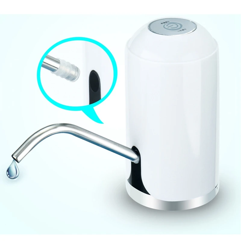 Bomba de água automática elétrica Dispensador de botão Interruptor bebendo para dispositivo de bombeamento de água Garrafa de galão