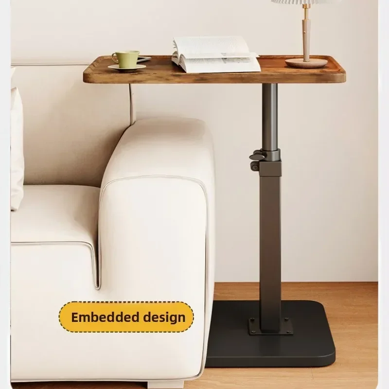New model Removable bedside table coffee table lifting table study desk shelf sturdy and durable